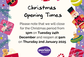 Christmas 2024 Opening Times