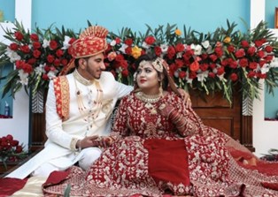 Afsah and her husband